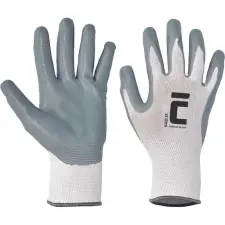  Kesztyű BABBLER 07/S, nylon/nitril védőkesztyű
