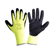 Kesztyű Latex-Poéiészter Bélelt L/9 védőkesztyű