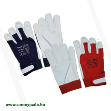  Kesztyű TOP GOVE kecskebőr pamut kézháttal (9-es)