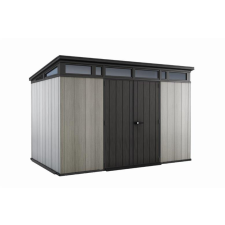  Keter Artisan 11x7 kerti tároló szürke/antracit, padlóval kerti tárolás