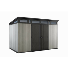  Keter Artisan 11x7 kerti tároló szürke/antracit, padlóval kerti tárolás
