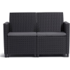 KETER CLAIRE SOFA Kerti pad, grafit, 113 cm