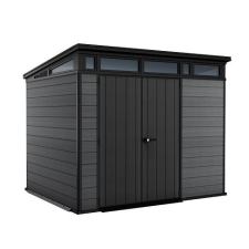  Keter Cortina 9x7 műanyag kerti ház, tároló - szürke/antracit kerti tárolás