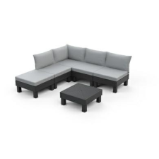 Keter - Curver Keter Elements 5 személyes kerti bútorszett grafit (257361) kerti bútor