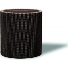 KETER Cylinder M virágcserép, barna (223941 ) kerti tárolás