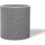 KETER Cylinder M virágcserép Silver Grey (224150)