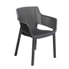  KETER ELISA polyrattan kerti szék, grafit