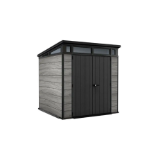 KETER Kerti ház Keter PENT Signature 7x7 Storm Grey, padlóval kerti tárolás