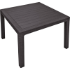  Keter Melody Quartted Polyrattan Kerti Asztal, 95 Cm – Barna