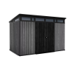 KETER Pent 11x7 műanyag kerti ház, tároló - szürke