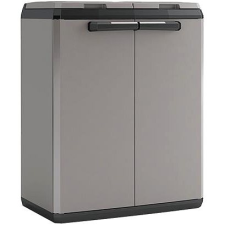 KETER Split Cabinet Basic kerti szekrény / szelektív szemetes, 68×39×85 cm kerti tárolás