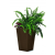KETER Virágcserép Rattan Planter M