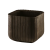 KETER VIRÁGTARTÓ "CUBE PLANTER L" BARNA, 40X40X40CM