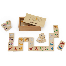  Kétoldalas fadominó - 28 db-os (V) fajáték