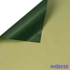 Kétoldalas fólia ív 58x58cm 20db/cs - Sötétzöld-világoszöld dekorációs kellék