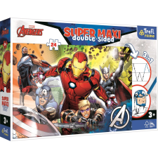 kétoldalas puzzle AVENGERS szuper maxi 24 darab puzzle, kirakós