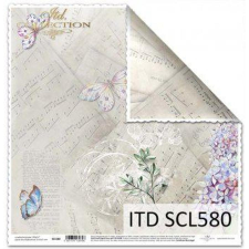  Kétoldalas scrabook papír, mérete: 31,5x32,5 cm dekorációs kellék