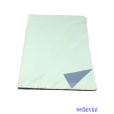 Kétoldalú színes fólia ív 57x57cm - Menta-Acélkék dekorációs kellék