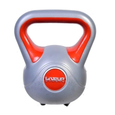 Kettle Bell súlyzó, tornához, 6kg, szürke/piros kézisúlyzó