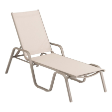 Kettler KETTLER BASIC PLUS alumínium napozóágy – taupe / bézs kerti bútor