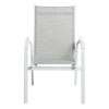 Kettler KETTLER BASIC PLUS alumínium rakásolható kerti szék – fehér / világosszürke