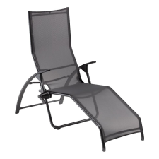 Kettler KETTLER TAMPA összecsukható dönthető napozóágy – antracit kerti bútor