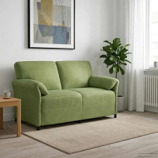  Kétüléses Kanapé Világos zöld 158 x 83 x 95 cm Bársony bútor