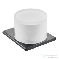 Keuco EDITION 400 szappanadagoló, 150 ml, szálcsiszolt fekete - króm 11552139000 fürdőszoba kiegészítő