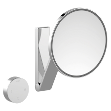 Keuco iLook Move kozmetikai tükör 21.2x21.2 cm kerek világítással króm 17612019002 fürdőszoba kiegészítő