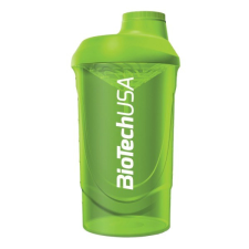  Keverőpalack BIOTECHUSA Wave Shaker Zöld 600 ml vitamin és táplálékkiegészítő