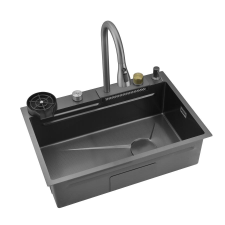 Kevmil SER 750 x 460 mm mosogatótálca szett, antracit mosogatótálca