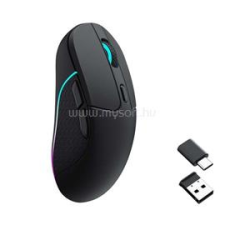 Keychron M3 vezeték nélküli egér (fekete) (M3-A1) egér