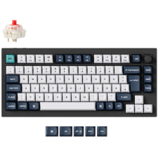 Keychron Q1 Max (Red Switch) Wireless Mechanikus Gaming Billentyűzet - Német (Q1M-M1-DE) billentyűzet