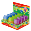 KeyRoad Hegyező 2 lyukú tartályos 12 db/display Keyroad Mellow vegyes színek