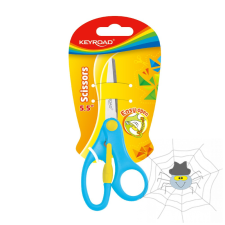 KeyRoad Olló 13 cm tompa fejű Keyroad For Kids vegyes színek olló