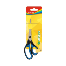 KeyRoad Olló 19 cm hegyes fejű Keyroad 3D vegyes színek olló