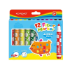 KeyRoad Rostirón, filctoll készlet erős, vastag hegyű 12 db/bliszter Keyroad Jumbo Starter vegyes színek