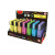 KeyRoad Szövegkiemelő vágott hegyű, lapos test, 28 db/display, Keyroad Fluo neon színek