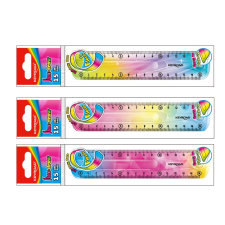 KeyRoad Vonalzó 15 cm, flexibilis Keyroad Flex Draw színátmenetes vonalzó