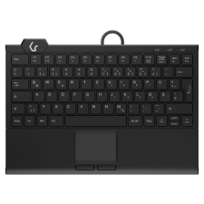 Keysonic KSK-5210ELU (DE) billentyűzet USB QWERTZ Német Fekete (60948) billentyűzet