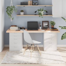  kezeletlen tömör tölgyfa asztallap 180x60x(2-6) cm bútor