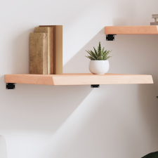  Kezeletlen tömör tölgyfa fali polc 60x50x(2-6) cm bútor