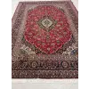  Kézi csomózású perzsa Kashan Bordós Kékes szőnyeg 335x245cm
