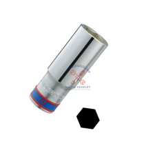  Kézi dugókulcs fej 6 lapú 3/4&quot; hosszú 22 mm dugókulcs