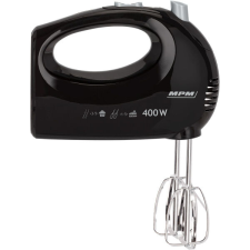Kézimixer- 400W, Habverő, Dagasztószár, Fekete kézi mixer