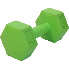  Kézisúlyzó cementes Aktivsport 2 kg zöld kézisúlyzó