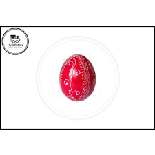  Kézzel festett Piros Tojás &#039;G&#039; fajáték