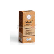  Khadi hajfesték növényi por-világosbarna 100g hajfesték, színező