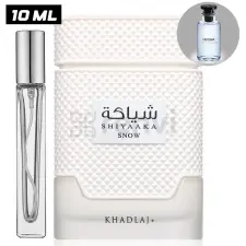 Khadlaj Shiyaaka Snow EDP 10 ml parfüm és kölni
