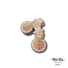 KICSI MÉZESKALÁCS-HÓEMBER 6,5X4CM dekorációs kellék